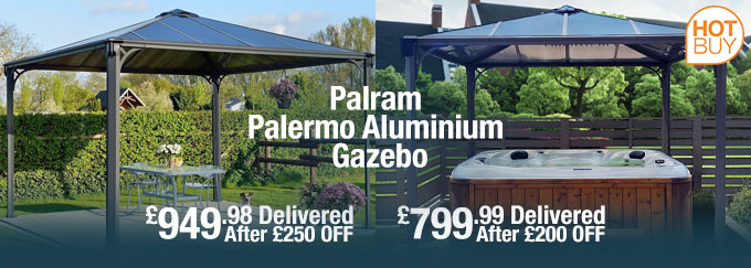 Palram Palermo Aluminium Gazebo